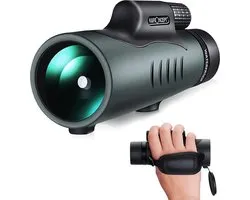 Concept Monoculaire telescoop waterdicht 12x42 HD mobiele telefoon verrekijker met telefoonklem