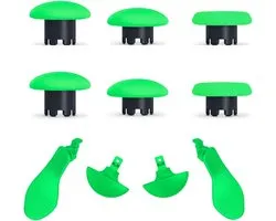 Vervangende Thumbsticks voor DualSense Edge Controller - Groene Joystick Caps en Accessoires voor Gamingervaring
