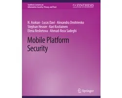 Synthesis Lectures on Information Security, Privacy, and Trust- Mobile Platform Security