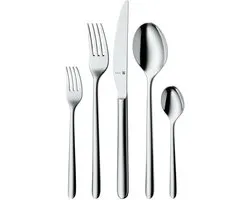 WMF Flame Plus Bestekset 60-delig – Cromargan Protect – Vaatwasmachinebestendig – Voor 12 personen