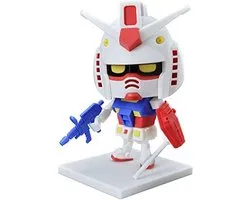 BANDAI SPIRITS (japonais : バンダイDXリッSet) Coffret Gunpla-kun DX (version Runner. avec pièces de reproduction), 1/1 Maßstab, jeu de construction de modèles en plastique coloré