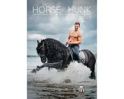 Horse and Hunk Kalender 2026 - paarden - mannen - cadeau