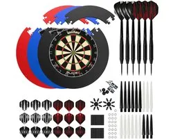Winmau Blade 6 + Puzzle Surround + KOTO Accessoire Set Dartpijlen- 90-delig - Dartset