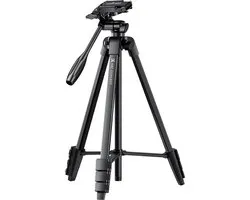 K&F B174A1 Tripod Statief voor Camera/ Mobiele Telefoon met Afstandsbediening - 153 cm Aluminium Camerastatief met Telefoonhouder