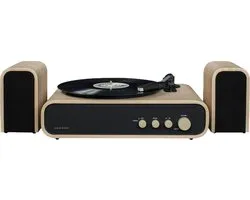 Crosley Gig - Naturel - Platenspeler met speakers