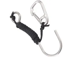 Okuyonic Diving Reef Hook, Diving Stainless Steel Reef Hook Anti Lost Sturdy Umbrella Rope Portable for Underwater