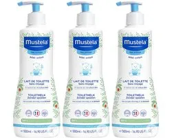 Mustela Toiletmelk Voor Normale Huid Multi Pack - 3 x 500 ml