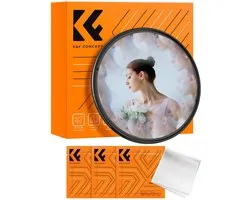 K&F Concept 58mm Kaleidoscope Nano-B filter refractie psychedelisch special effects