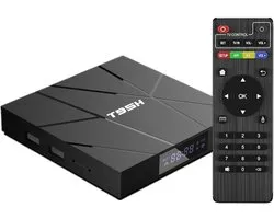 Android 10.0 TV Box met Quad Core, 4GB DDR3 en 32GB ROM - Ondersteunt 4K en HDR