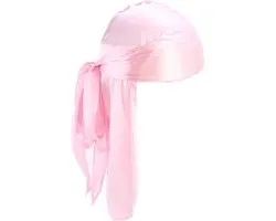 Knaak Durag Rose - Satin - Qualité Premium - Vagues et Dreadlocks