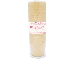 Scrapcooking bakvormpjes kraft 25 stuks