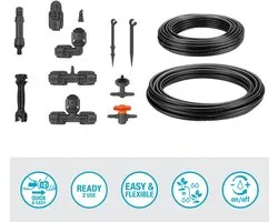 Gardena Système goutte à goutte kit potager surélevé(35 plantes)