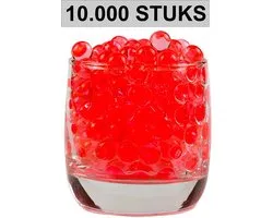 Fako Bijoux® - Orbeez - Boules absorbant l'eau - 8-9mm - Rouge - 10000 pièces
