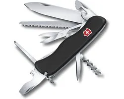 Victorinox Outrider Black Zwitsers Zakmes - 14 Functies - Zwart