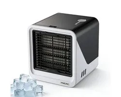 ECTEATOY® Mobiele Airco - Draagbare Luchtkoeler - 3 in 1 Mini Airco - Humidifier & Ventilator - Verneveling - 500 ml - Kantoor en Bureau