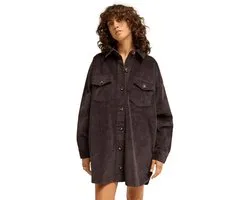 Billabong Winter Ocean Robe à Manches Longues Marron, Noir M Femme