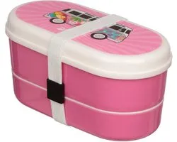 Boîte bento boîte à pain volkswagen rose - Puckator
