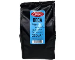 Deca 250g bonen koffie JOVADO