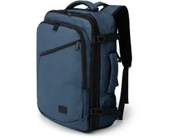 Sac de voyage TRVLMORE - Sac à dos 40 L - Bagage à main - Résistant aux éclaboussures - Sac à dos - Sac week-end - Femme et homme - Blauw