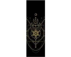 Love Generation - Love Yogamat │Sacred │Zwart & Goud