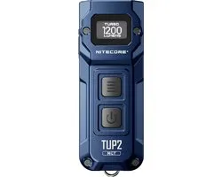 Nitecore TUP2 Sleutelhangerlamp oplaadbaar blauw
