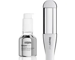 SteamPod 4 - Professionele stoom stijltang en krultang - L'OREAL PROFESSIONNEL - 3 Temperaturen - Gereedschap + Geconcentreerde gladmakende behandeling