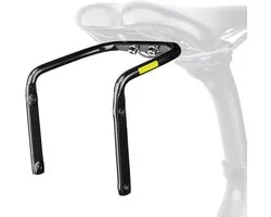 Achtertas Zadeltas Stabilisator - Zadeltas Ondersteuning Beugel bikkee | Waterfleshouder voor cyclus Zadeltas Anti-Shake Bagagedrager Stabilizer