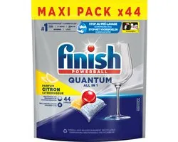 Finish Quantum All in One Citroen Vaatwastabletten - 44 Capsules