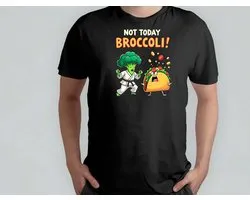 Not Today Broccoli - T Shirt - FunnyMoments - ComedyGold - MakeMeLaugh - HumorIsLife - GrappigeMomenten - KomischeKant - HumorBoost