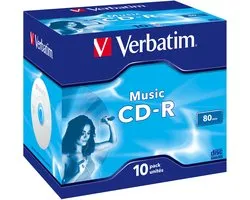 Verbatim Music CD-R 700 Mo 10 pièce(s)