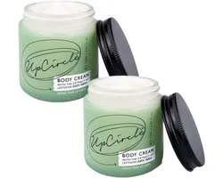 UpCircle - Bodycrème - 99% Natuurlijke Ingrediënten - Met Upcycled Dadelpit-Extract - Voor Alle Huidtypes - Vegan - 2 x 120 ml