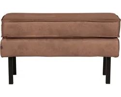 WOOOD Rodeo hocker op poten - Recycle Leer - Cognac - 45x84x54