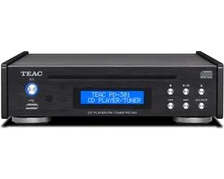 TEAC: PD-301 Tuner/CD-speler - Zwart