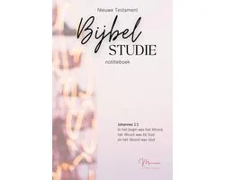 Bijbel Studie Notitieboek - Nieuwe Testament - Persoonlijke Reflectie - SOAP Methode Pagina's - 15x23 cm