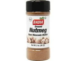 Badia Ground Nutmeg- Nuez Mocada Molida- Nootmuskaat gemalen- 56.7gram