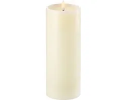 Uyuni Led Bougie Rustique Ivoire - 20CM