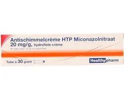 Healthypharm Miconazolnitraat 20mg - 1 x 30 gr