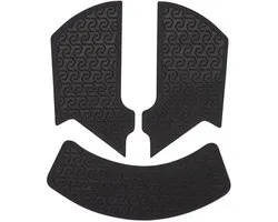 Anti-slip stickers - Muis grips - PC Gaming - Zacht polymeer-rubber - Voor FinalMouse Starlight-12 medium - Zwart
