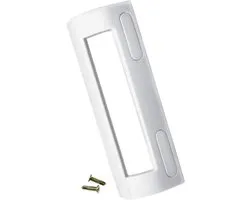 Dparts greep van koelkast - Wit - Universeel - 20cm - universele handgreep deurgreep diepvries deur koelkastgreep - Geschikt voor Bosch Siemens AEG Zanussi Bauknecht Ikea Whirlpool