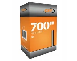 CST D-Series - Chambre à air Vélo - 700x35/43C - Valve Schrader - 40mm