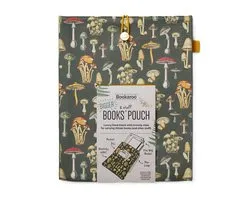 Bookaroo Books & Stuff Pouch - Botanical Mushroom