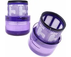 Set van twee geschikt voor Dyson Omni-Glide HEPA SV19 filterpatronen voor stofzuigers. Deze filterpatronen zijn compatibel met geschikt voor Dyson SV19 stofzuigers en bijbehorende accessoires.