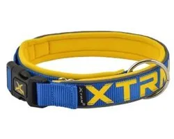Nayeco X-trm Neon Flash Hondenhalsband Blauw 38 mm x 65-75 cm