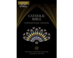 ESV-CE Catholic Bible, Cornerstone Edition, Black Imitation Leather, ESC662