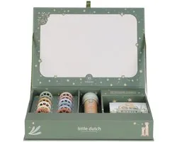 Lampe de poche projecteur d'histoires Little Dutch FSC - Safari Friends