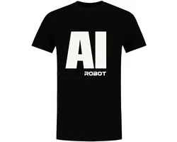 AI Robot Heren T-shirt - ICT - Student - Artificial Intelligence - Humor- shirt