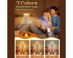Okuyonic Bedside Lamp, 1200mAh Wireless Vintage Table Lamp for Bedroom Dining Table