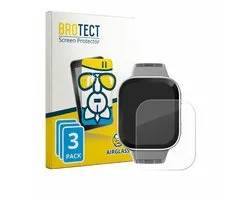 Screenprotector 3 Stuks voor Amazfit Bip Max Beschermglas transparant