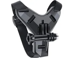 Premium Hero Helm Beugel Geschikt voor Go Pro - Action Cam - Camera - Outdoor - Motorhelm Accessoire - Sport - Youtube - Streaming