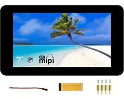 7 Inch Capacitief Touchscreen Display voor Raspberry Pi 4B/3B+/2B/RetroPie - 800x480 Resolutie